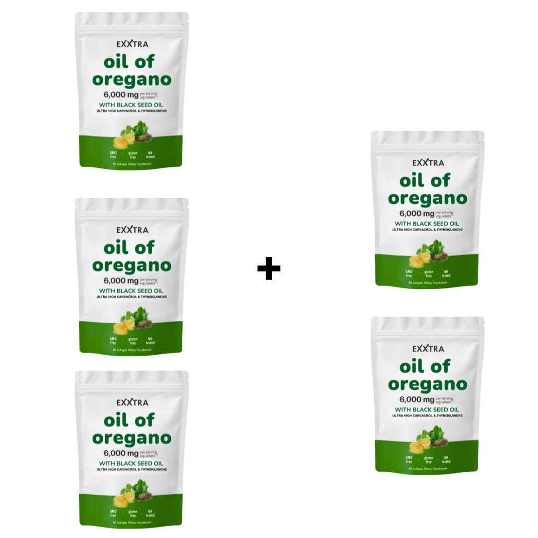 Exxtra Oil of Oregano - 5X (BUY 3 GET 2 FREE)