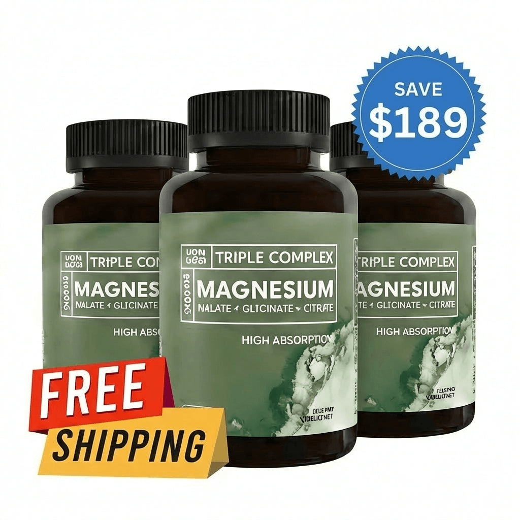 Exxtra Triple Magnesium — 3 Bottles (Downsell)