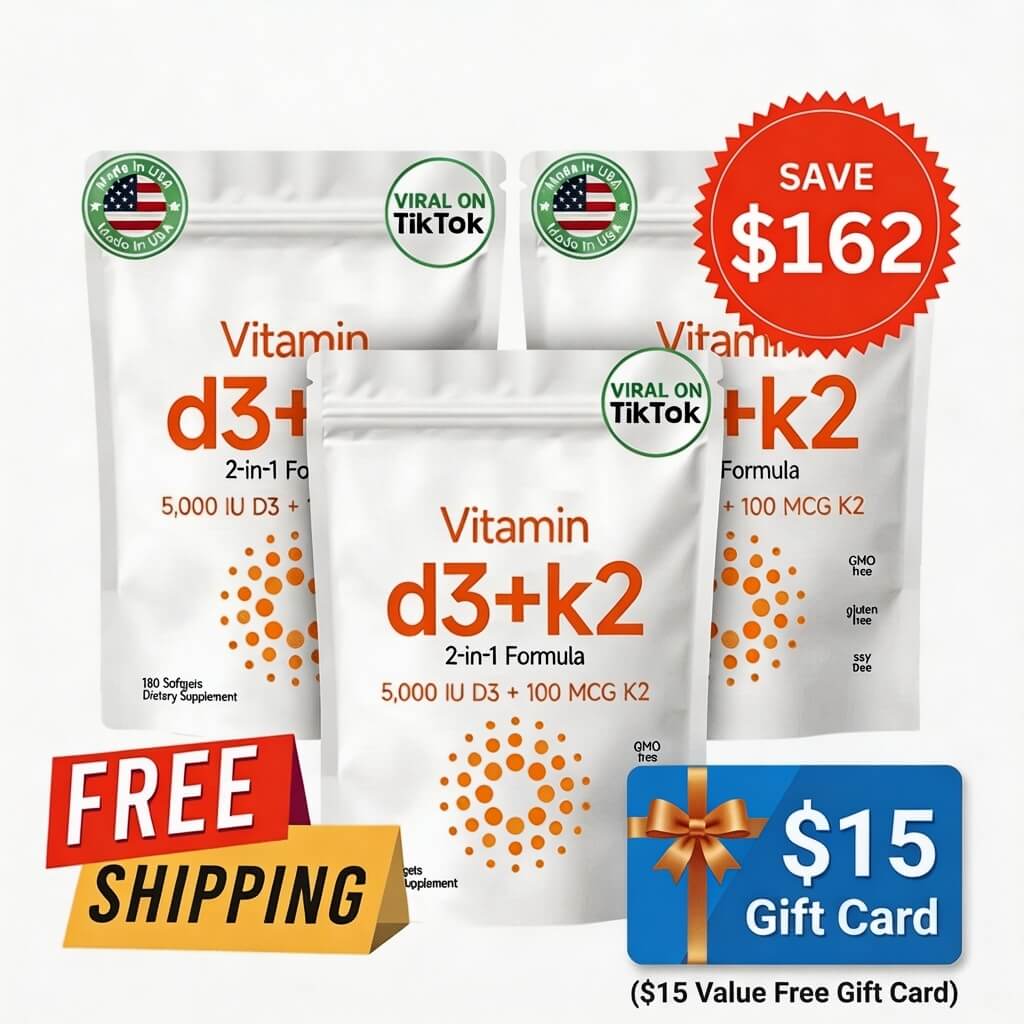 Exxtra D3+K2 — 3 Bottles (Upsell)