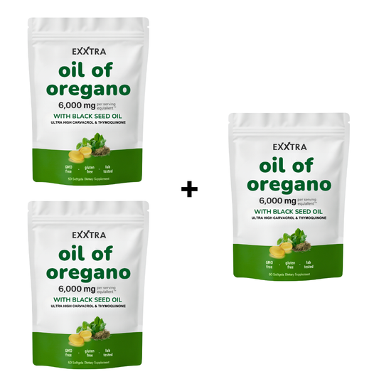 Exxtra Oil of Oregano -3X (BUY 2 GET 1 FREE)